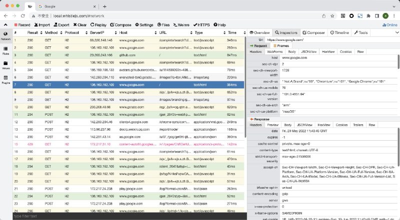📂 #开源 #软件 #工具👀 Whistle▎软件功能