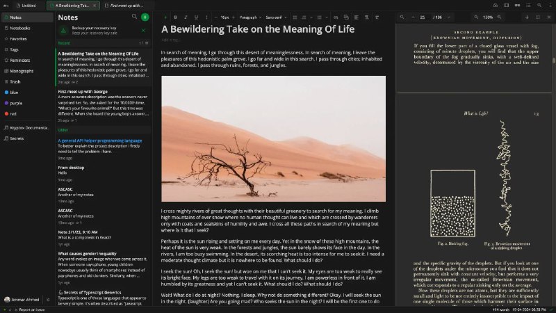 #软件 #笔记 #开源📔 Notesnook - 开源和端到端加密笔记应用▎软件功能