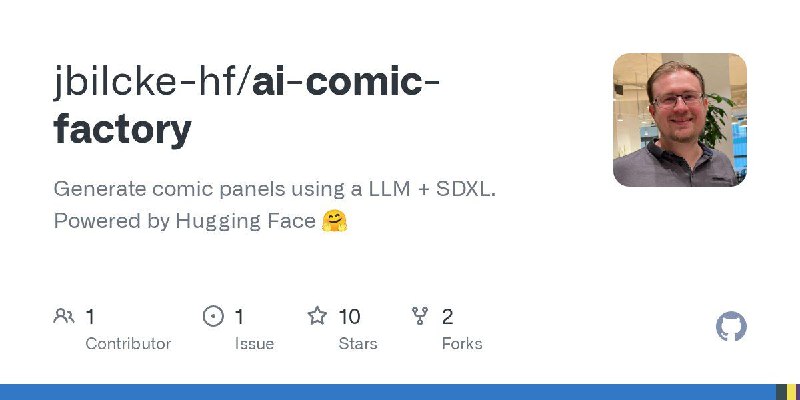 📂 #开源 #工具 #漫画🎃 AI Comic Factory▎项目功能