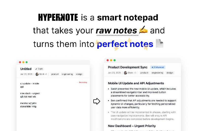 #软件 #工具 #开源 #AI🖋 Hyprnote - AI 驱动会议记录和摘要工具▎软件平台