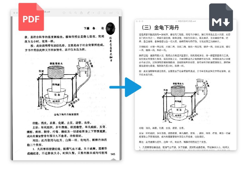 #GitHub #工具📁 pdf-craft - PDF 文件格式转换工具▎项目介绍