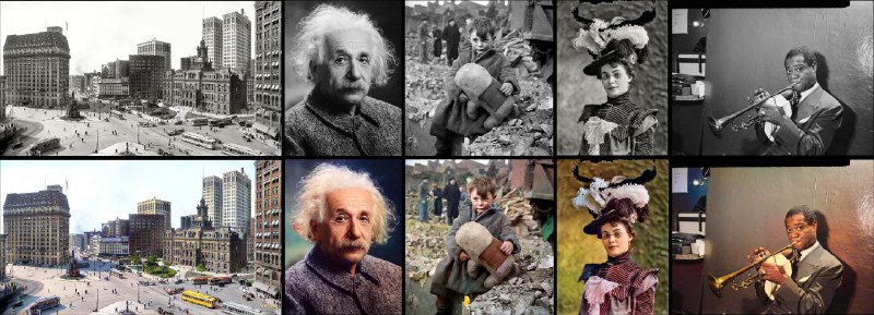 #GitHub #图像 #工具😀 DDColor - 一个开源的黑白图像上色模型⚙ 项目功能