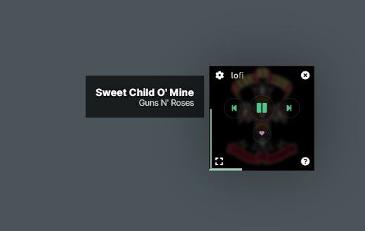 #软件 #音乐 #开源 #播放器🎧 Lofi - 具有可视化效果的迷你 Spotify 播放器▎软件功能