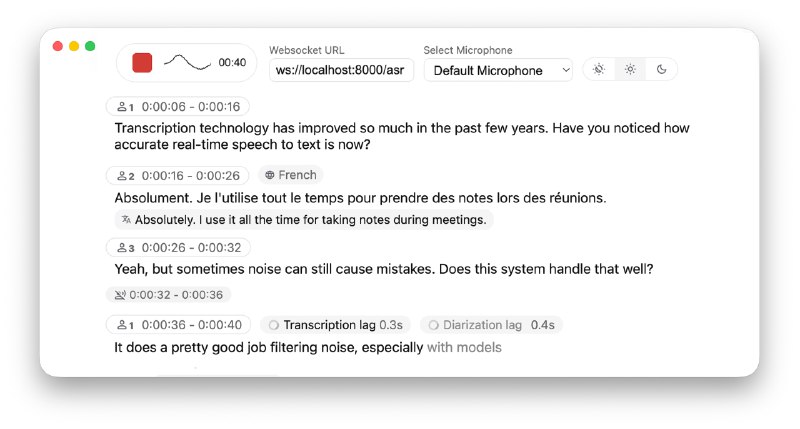 ⭐️ #GITHUB #工具🗣 WhisperLiveKit - 本地实时语音转文本工具▎项目介绍