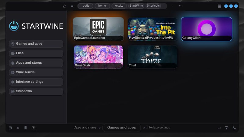 #软件 #工具 #开源💻 StartWine - 在 Linux 上运行 Windows 应用▎软件平台