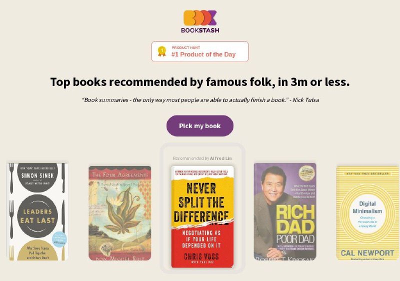 📂 #网站 #电子书📚 BookStash▎网站功能