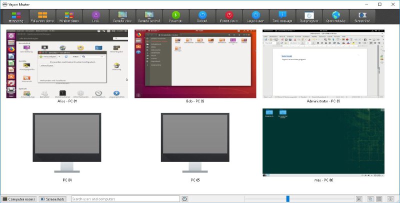 #软件 #工具 #开源🖥️ Veyon - 跨平台计算机监控与课堂管理工具▎软件平台