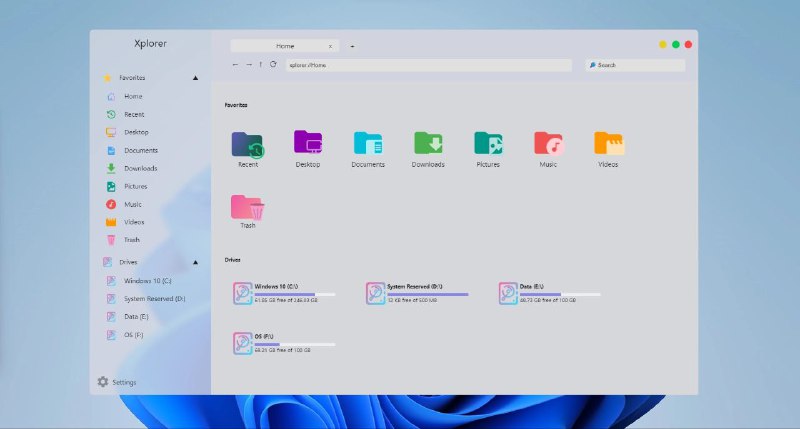 #软件 #工具 #开源🗂️ Xplorer - 开源现代化跨平台文件管理器▎软件功能
