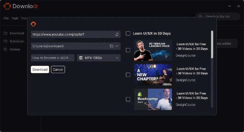 #软件 #解析 #开源📥 Downlodr - 支持 1800+ 平台的视频下载工具▎软件平台