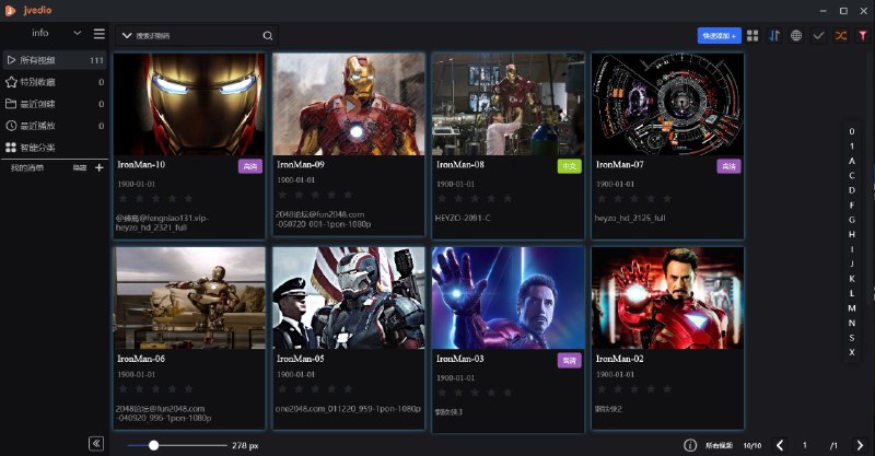 #开源 #软件 #视频🗂 Jvedio🧩 项目地址       |       📥 软件下载▎软件功能