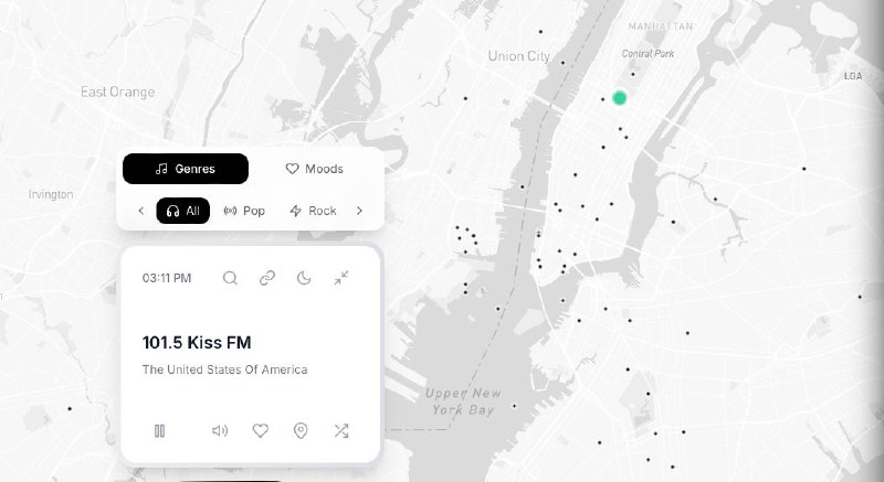#网站 #播客🛜 Radiocast - 在线收听 8000+ 全球广播▎网站介绍