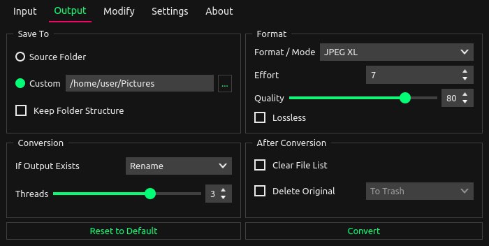 ⭐️ #软件 #开源 #图像✂️ XL Converter - 图像格式批量转换工具▎软件平台