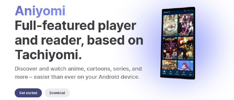 #软件 #动漫 #漫画 #开源 #播放器 #阅读器📘 Aniyomi - 基于 Tachiyomi 的开源漫画阅读器和动漫播放器▎软件功能
