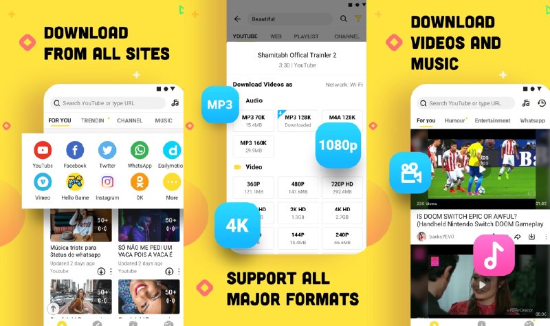 📥 SnapTube Pro v7.53.1 直装 VIP 高级版 ——  油管/推特/TikTok 下载器 #SnapTube✅修改内容