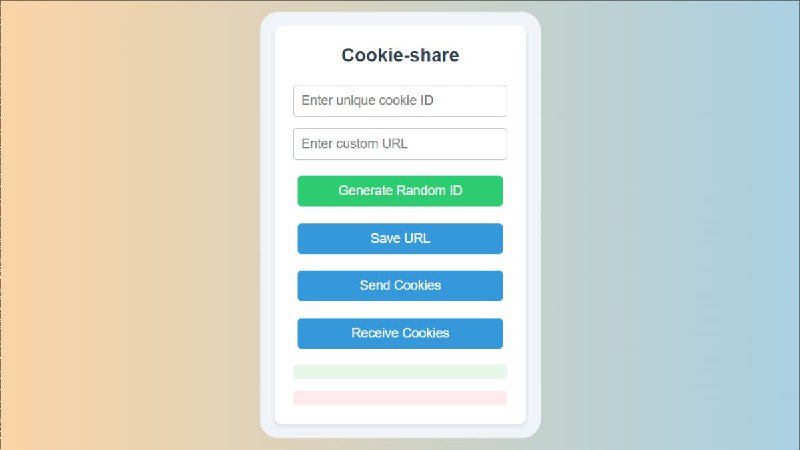 #插件 #工具 #开源🍪 Cookie share - 在不同设备或浏览器之间发送和接收 cookies▎插件功能