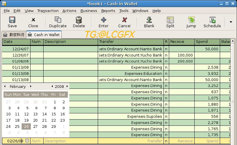 #软件 #工具 #开源😀 GnuCash - 开源跨平台个人和小型企业财务管理软件▎软件功能