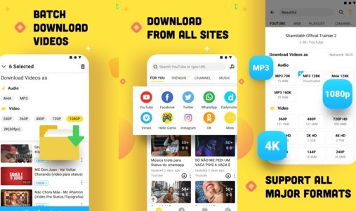 📥 SnapTube Pro v7.50.1 直装 VIP 高级版 ——  油管/推特/TikTok 下载器 #SnapTube✅修改内容