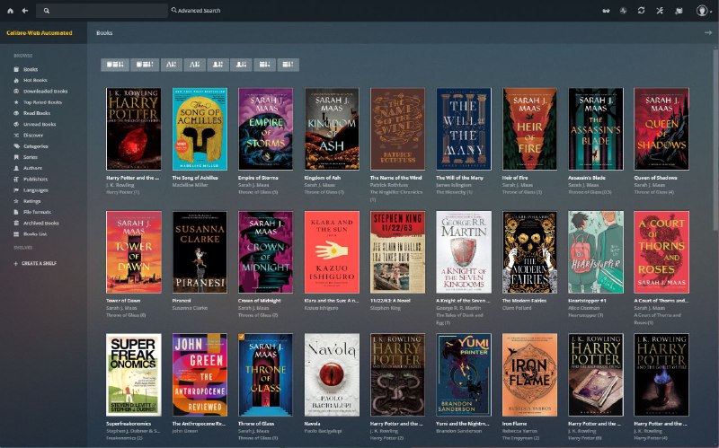 #GitHub #工具 #电子书📚 Calibre-Web-Automated - 电子书管理工具▎项目介绍