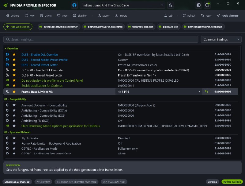 ⭐️ #软件 #工具💻 NVIDIA Profile Inspector - NVIDIA 显卡高级驱动配置工具🗂 软件平台