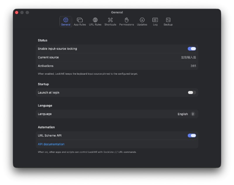 ⭐️ #软件 #工具⌨️ LockIME - macOS 输入法锁定工具🗂 软件平台