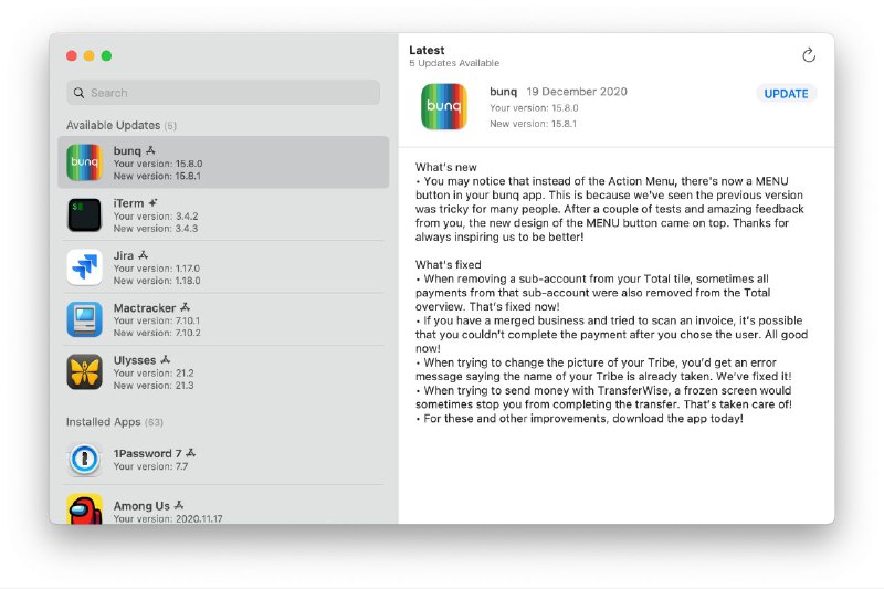 #软件 #工具 #开源📥 Latest - 一款自动检查和更新 macOS 应用的工具▎软件功能