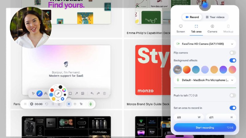 #插件 #工具 #辅助 #开源📶 Screenity - 一个强大开源的屏幕录制和注释工具▎插件功能