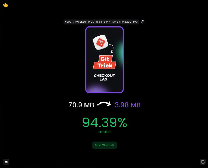 #软件 #工具 #开源↔️ CompressO - 开源多功能视频压缩工具▎软件功能