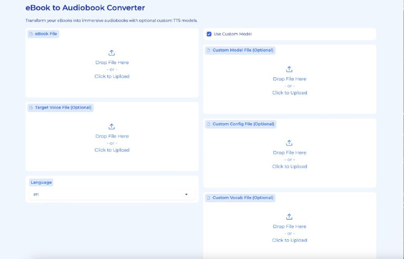 #GitHub #工具 #电子书📚 ebook2audiobook - 电子书转有声读物▎项目功能