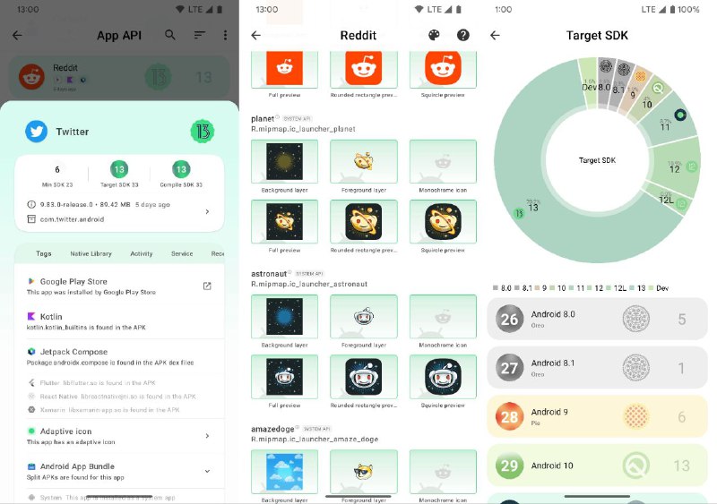 #软件 #工具 #开源🔎 Boundo - 开源 Android 应用 API 检查器▎软件功能