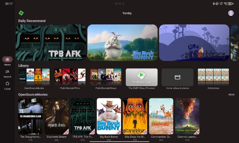 #软件 #影视 #播放器 #第三方😋 Yamby - 一款好用的 Emby 第三方客户端▎软件功能