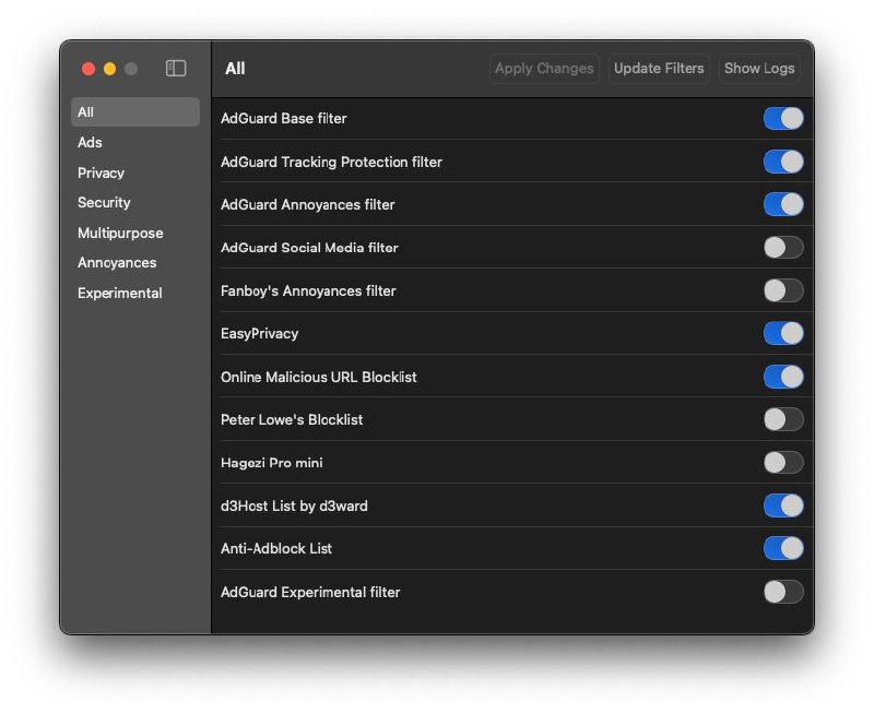 #软件 #工具 #开源🌐 wBlock - 强大的 Safari 广告拦截工具▎软件功能