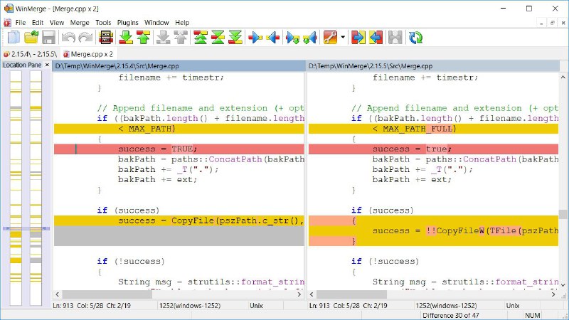 #软件 #工具 #开源🗂 WinMerge - 开源 Windows 文件对比分析工具▎软件功能