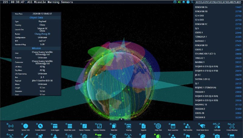 #GitHub #工具🌎 Keeptrack Space - 卫星数据 3D 可视化工具▎项目功能