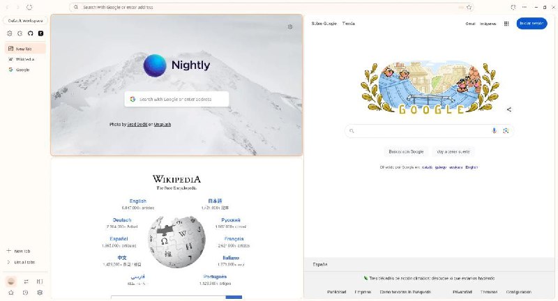 #软件 #开源 #浏览器🌀 Zen Browser - 基于 Firefox 的快速、美观的开源浏览器▎软件功能