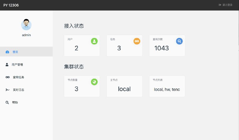 #GitHub #工具🚞 py12306 - 一个分布式、支持多账号、多任务购票的 12306 购票助手▎项目功能