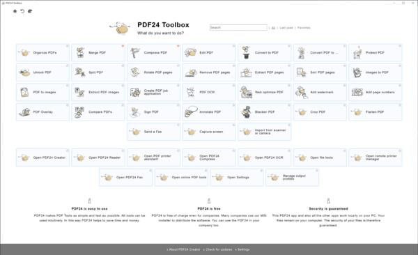 #软件 #PDF #工具🐑 PDF24 Creator▎软件功能