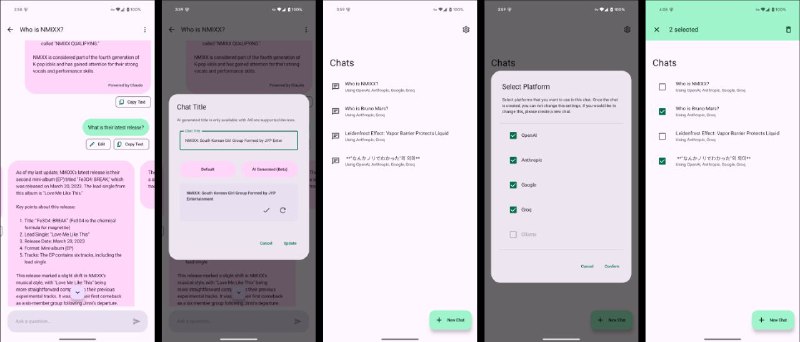 #软件 #工具 #开源 #AI🤖 GPT Mobile - 开源 Android 原生大语言模型客户端▎软件平台