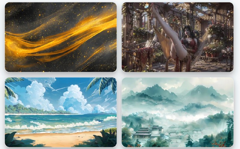 ⭐️ #网站 #壁纸🖼 恋风壁纸 - 高质量手机电脑壁纸下载网站▎网站介绍