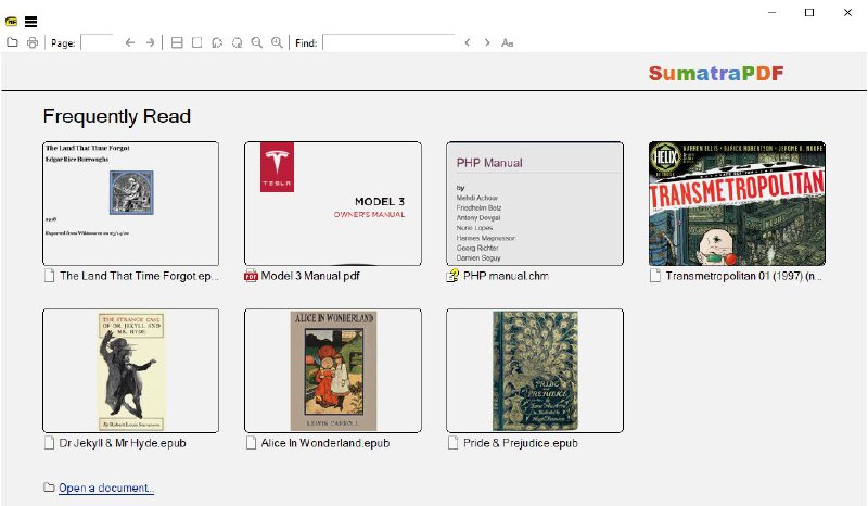 #软件 #PDF #阅读器 #开源📑 Sumatra PDF - 一款免费开源的多功能 PDF 阅读器▎软件功能