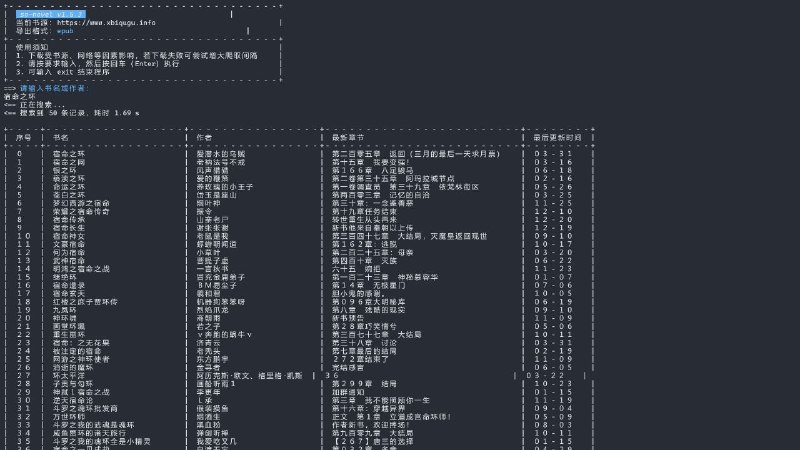 #软件 #小说 #解析 #开源⬇️ so-novel - 开源交互式小说下载器▎软件功能
