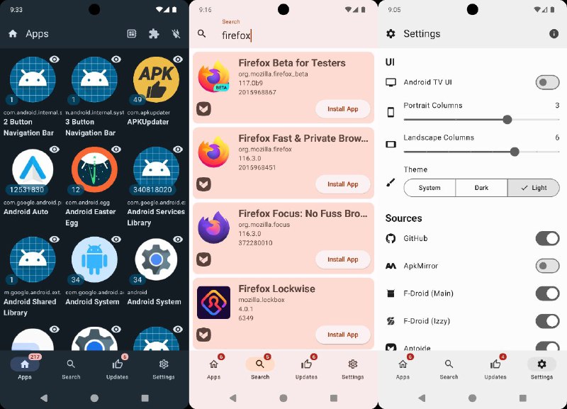 #软件 #工具 #开源🗃 APKUpdater - 一个开源的 APK 软件聚合跟踪和更新工具▎软件功能