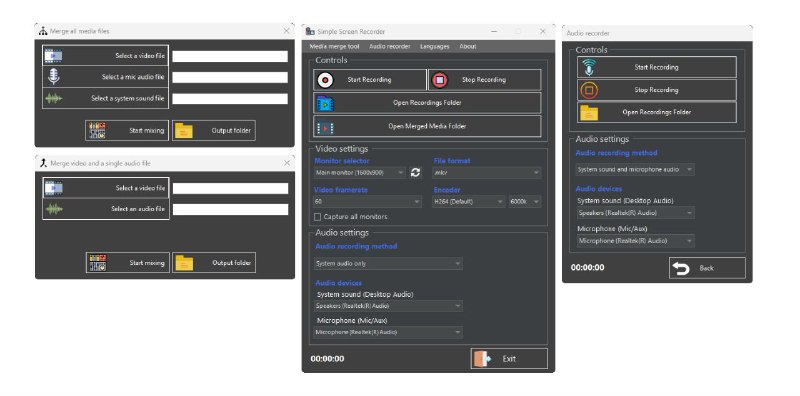 #软件 #工具 #开源📷 Simple Screen Recorder - 开源屏幕录制工具▎软件功能