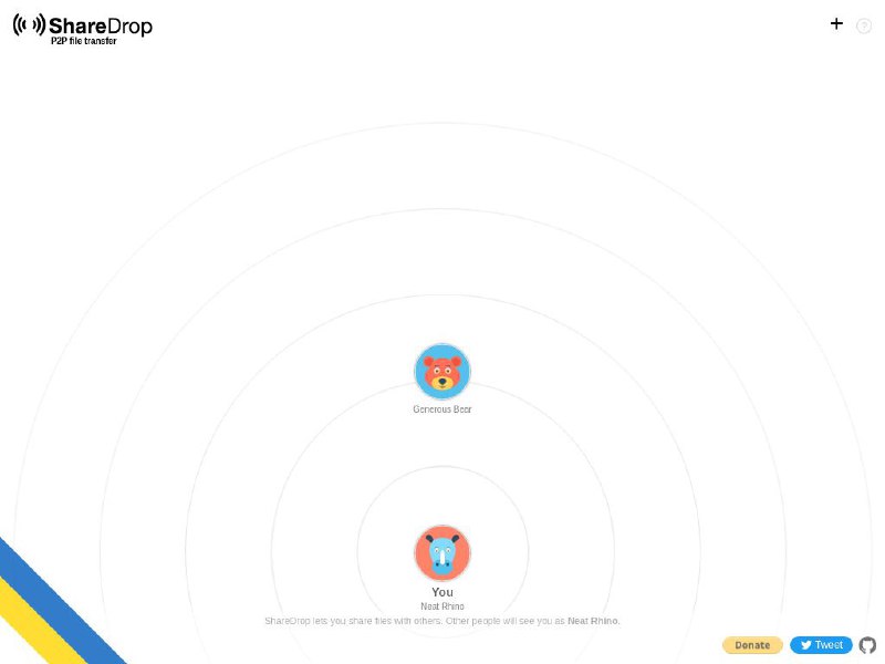 #开源 #网站 #传输 #工具🌀 ShareDrop▎网站功能