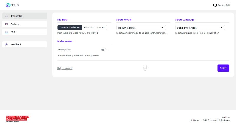 #软件 #工具 #开源💬 aTrain - 跨平台本地化语音转录工具▎软件平台