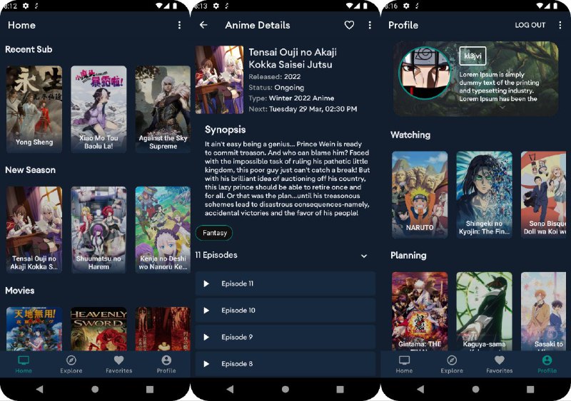 #软件 #动漫 #开源⭐️ Animity - 免费开源动漫流媒体应用程序▎软件功能