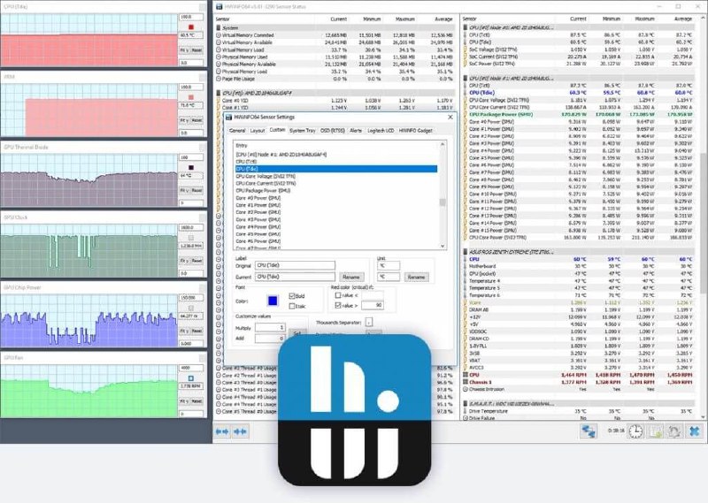#软件 #工具🌡️ HWiNFO - 硬件信息检测与系统监控工具▎软件平台