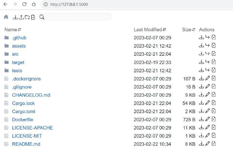 #GitHub #工具📁 Dufs - 功能强大开源轻量级文件服务器▎项目功能