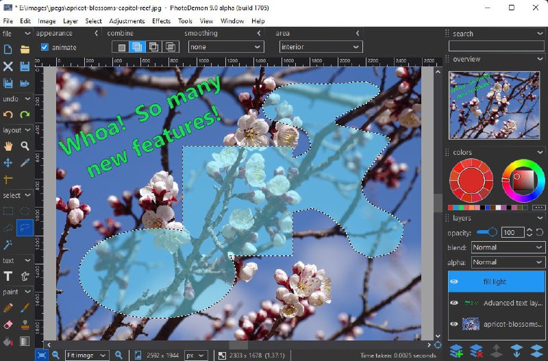 #软件 #图像 #工具 #开源🖼 PhotoDemon - 开源轻量级照片编辑器▎软件功能