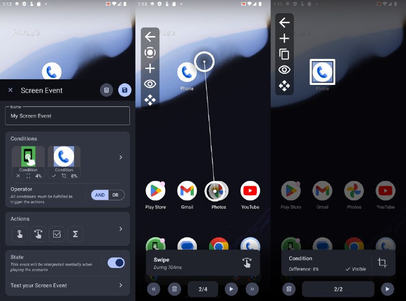 #软件 #工具 #辅助 #开源👆 Klick'r - 开源 Android 多功能连点器应用▎软件功能