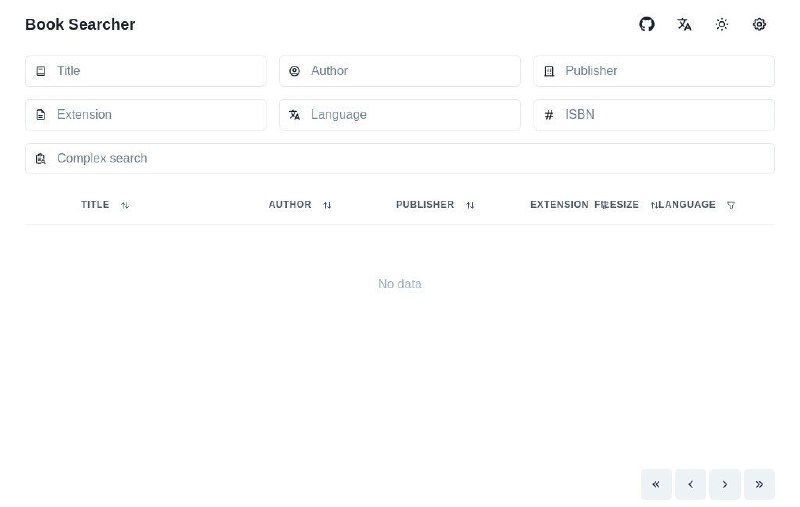 📂 #开源 #软件 #电子书 #网站📚 Book Searcher▎软件功能
